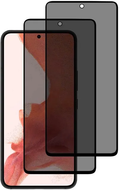 AVANA Schutzfolie Panzerglas für Samsung Galaxy S25 Sichtschutz Panzerfolie Schutzglas, (2-St), 9H, Blickschutz, Anti-Spy Panzerfolie