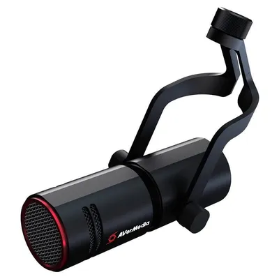Avermedia Live Streamer MIC 330 Dynamisches XLR-Mikrofon mit Nierencharakteristik