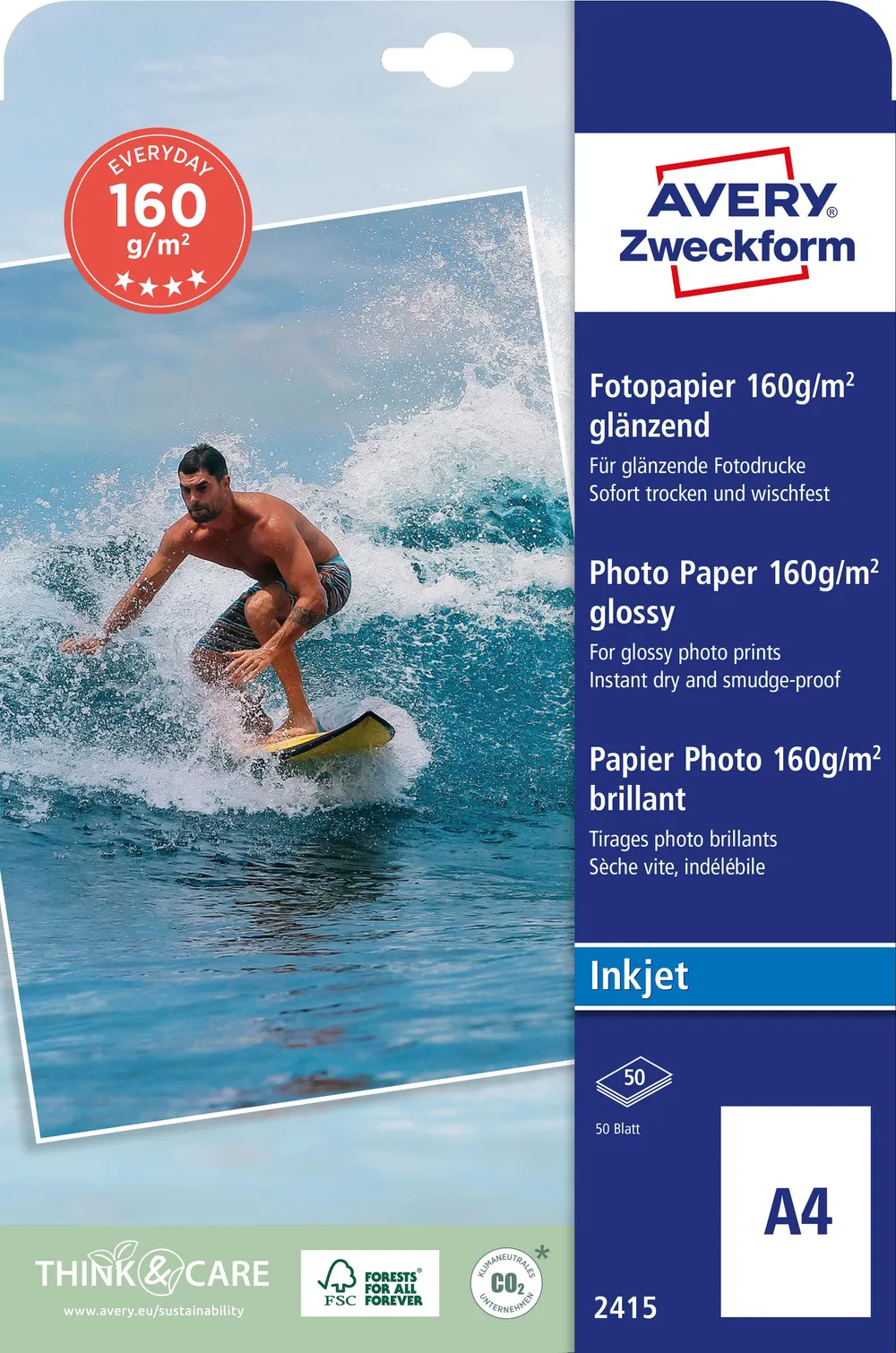 2415 Classic 50 Blatt Fotopapier