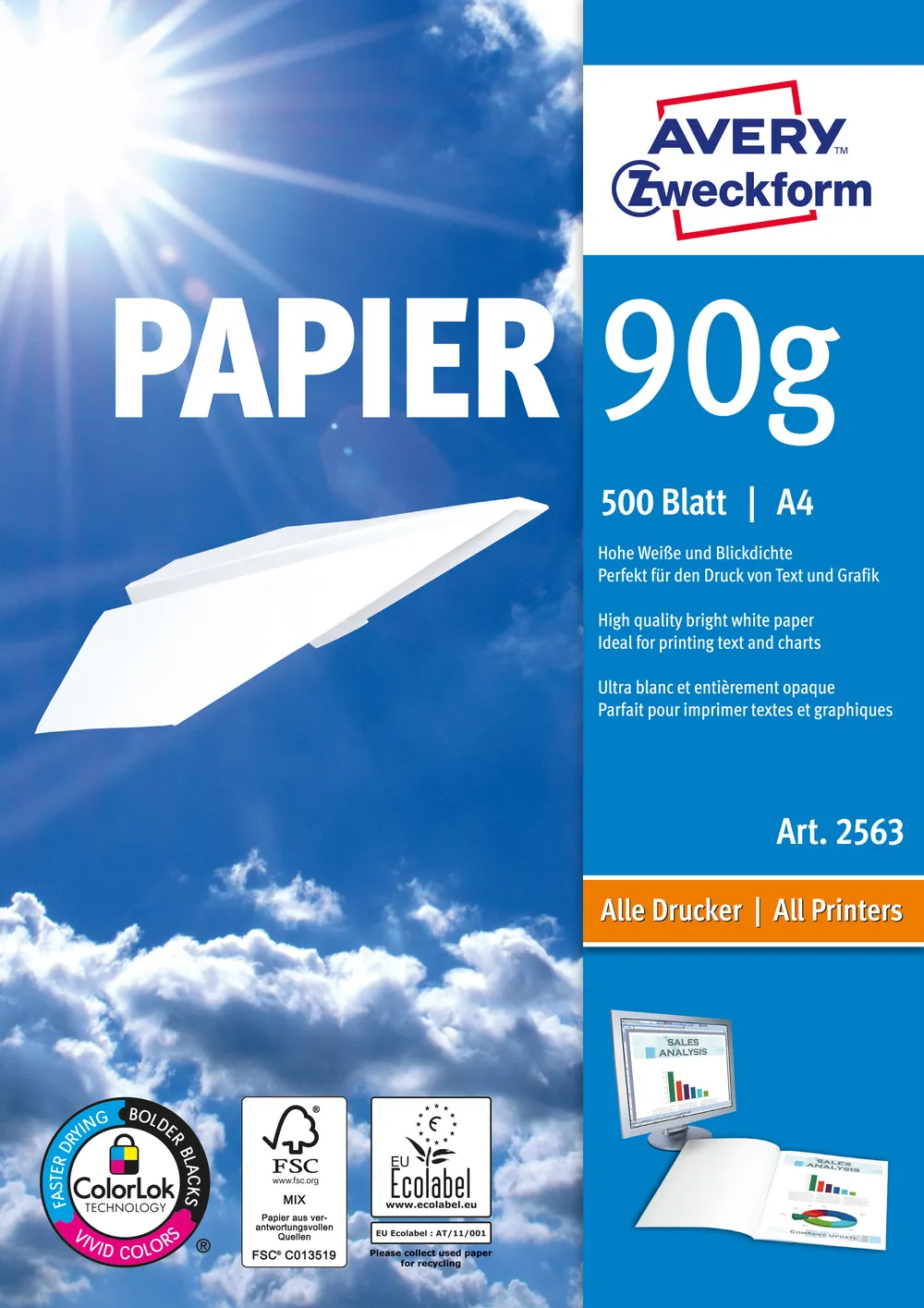 2563 Druckerpapier