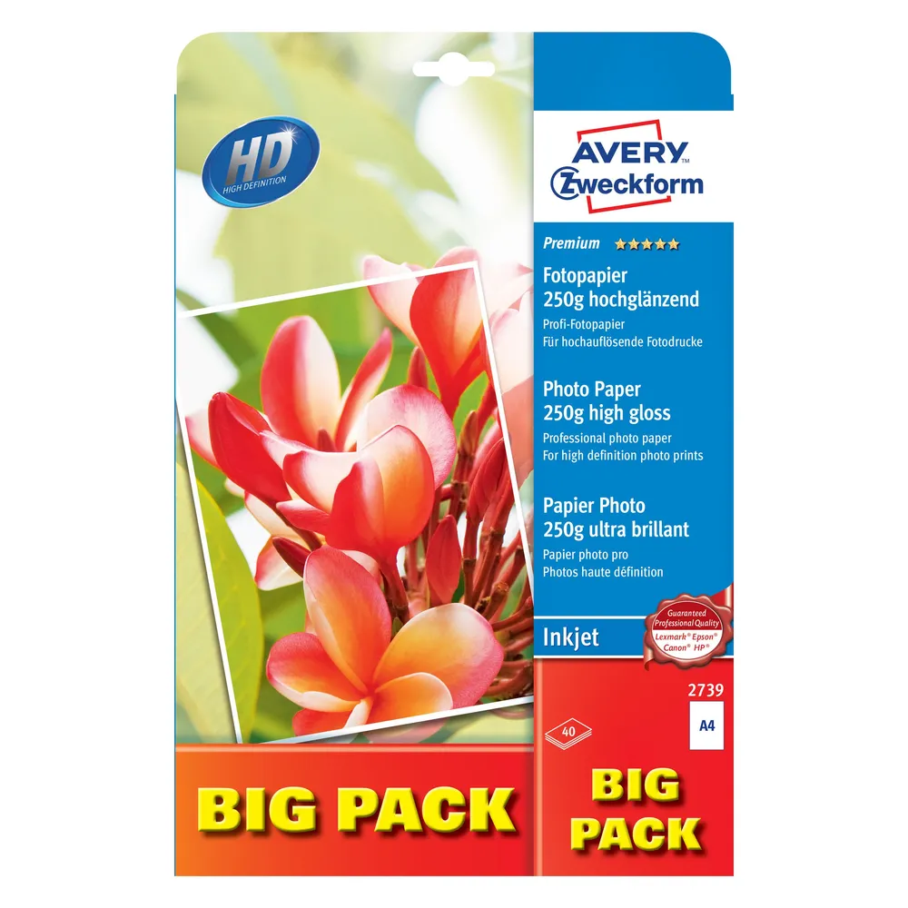 2739 Premium 50 Blatt Fotopapier