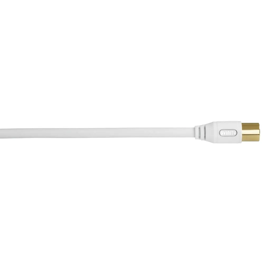 Antennen-Kabel, Koax-Stecker - Koax-Kupplung, 105dB, 3,0 m (00127196)