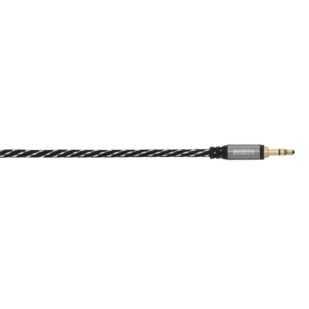 Audio-Kabel, 3,5-mm-Klinken-Steck./Steck., Stereo, Gewebe, vergoldet, 0,5 m (00127042)