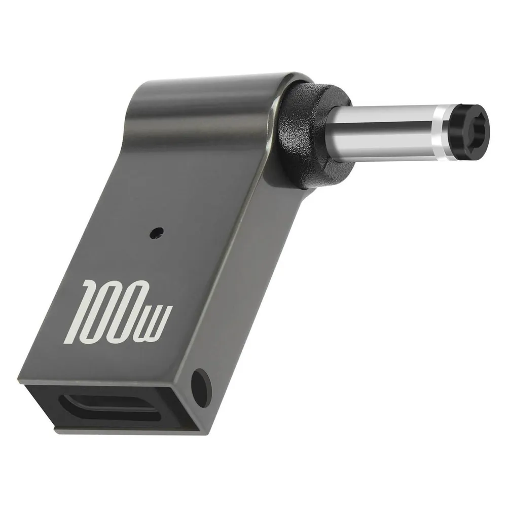 Avizar ADA-100W-C011-BK, USB-C / 4.0 x 1.7mm 100W Adapter