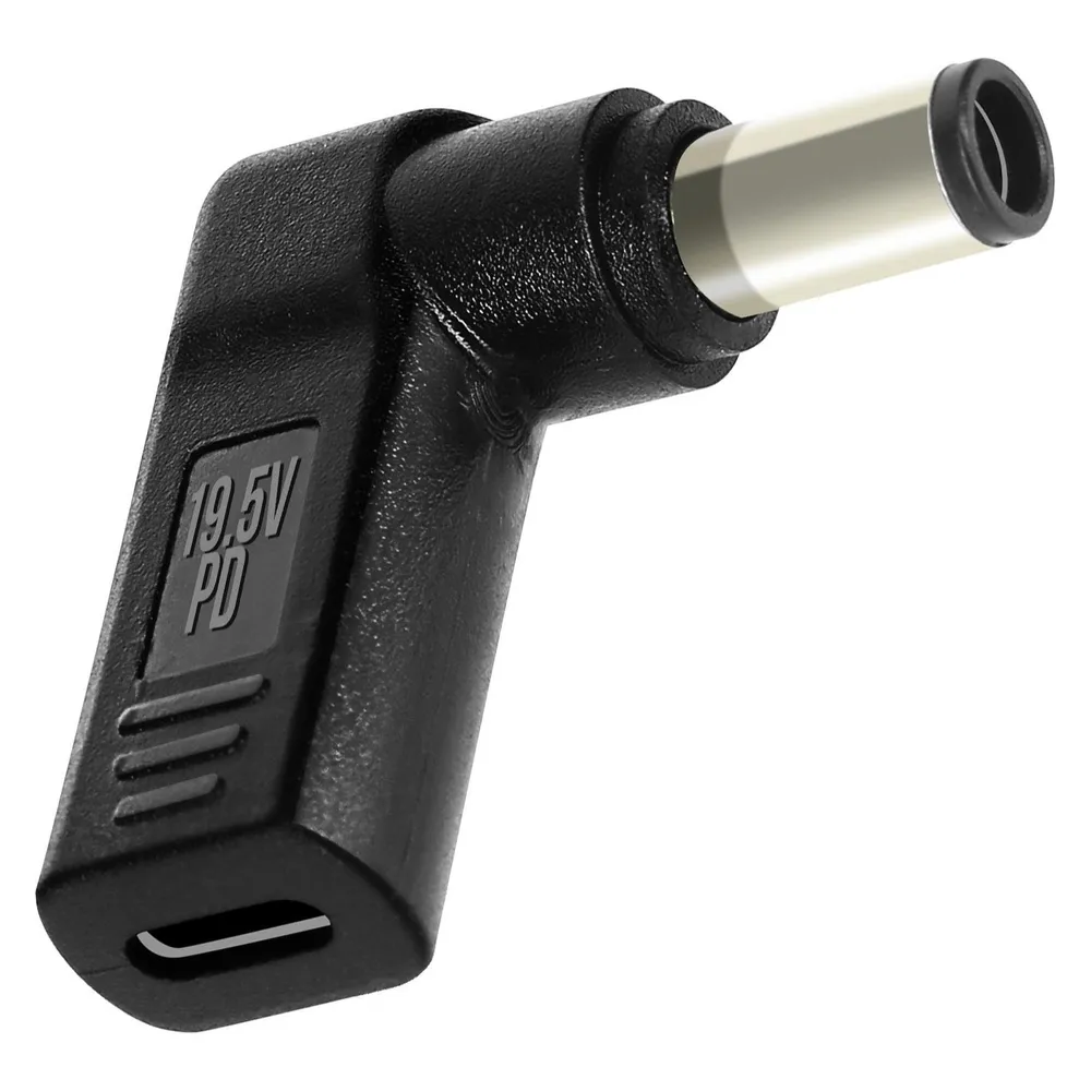 Avizar ADA-C018, USB-C / 7.4 x 5.0mm abgewinkelter Adapter