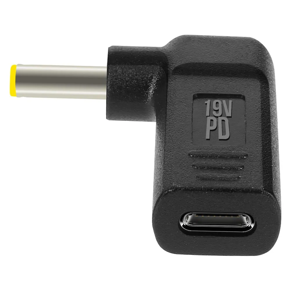 Avizar ADA-C023, USB-C / 5.5 x 2.5mm abgewinkelter Adapter