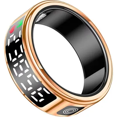 Smart Ring Avizar AVJ-FE613 Bluetooth IP68 Akku 5 Tage iOS Android GPS Gold
