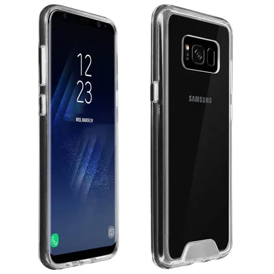 Avizar Transparente Crystal Collection Hülle für Samsung Galaxy S8 Plus