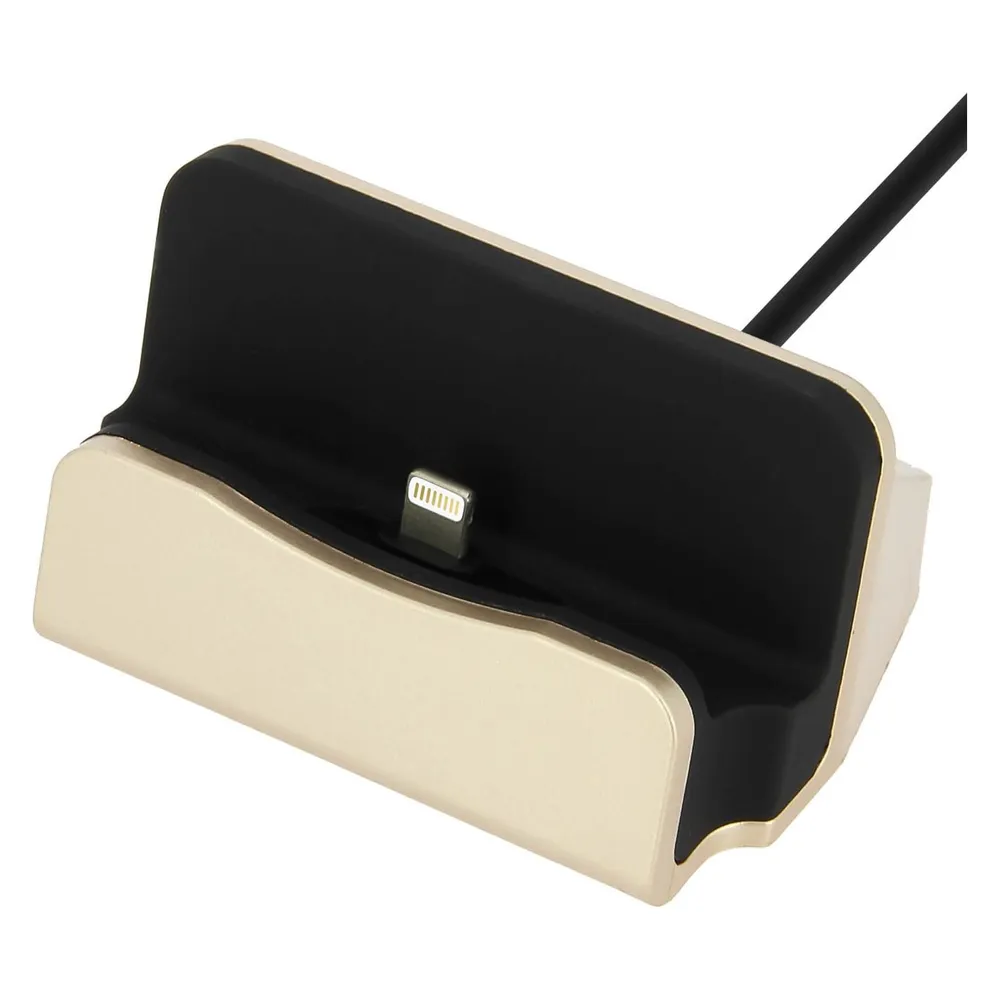 Avizar iPhone Ladestation Aufladen & Synchronisierung mit Lightning Anschluss – Gold