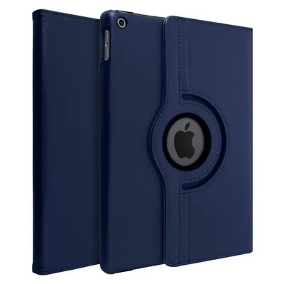 Avizar Dunkelblaue Book Stand Case für Apple iPad 8 10.2 2020