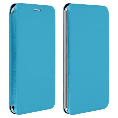 Avizar Blaue Büchertasche mit Schieber für 3,8" bis 4,7" Smartphones