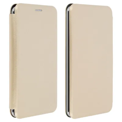 Avizar Gold Slide Book Case für 5,4" bis 6" Smartphones