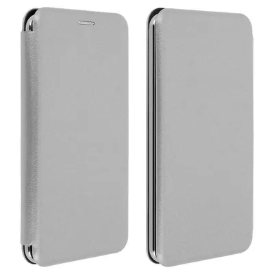 Avizar Book Case mit Slide Grau für Smartphones von 3,8" bis 4,7"