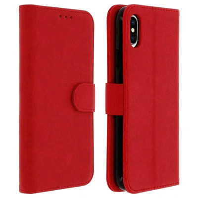 Avizar Red Book Case für iPhone XS Max