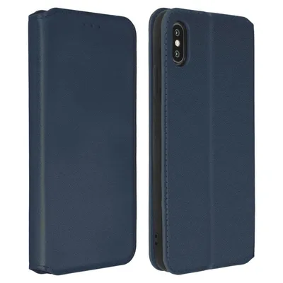 Avizar Blaue Book Case für iPhone XS Max