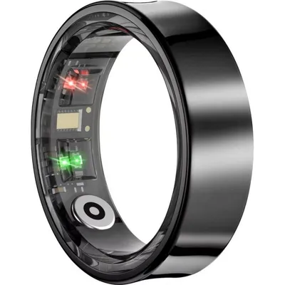 Smart Ring Avizar R09 Größe 10 Bluetooth IPX8 Akku 7 Tage Android/iOS Schwarz