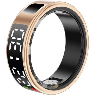 Smart Ring Avizar RNG-STN-RG8 Größe 8 Bluetooth IP68 Akku 5 Tage Gold