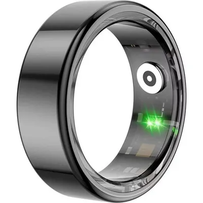 Smart Ring Avizar RNG-TTN-BK8 Größe 8 Bluetooth IP68 5 Tage Akku Schwarz