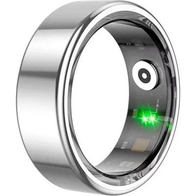 Smart Ring Avizar RNG-TTN-SL12 Größe 12 Bluetooth IP68 5 Tage Akku Silber
