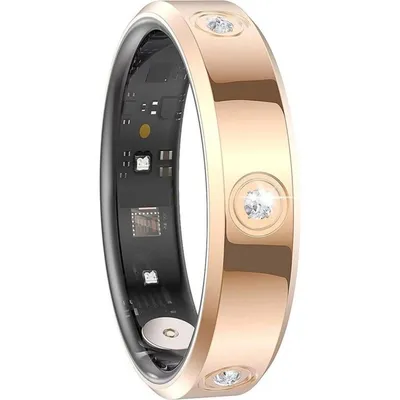 Smart Ring Avizar Venus Größe 12 Bluetooth IP68 Akku 5 Tage Gold