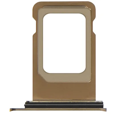 Avizar Ersatz-Nano-SIM-Kartenfach Gold für Apple iPhone XS Max
