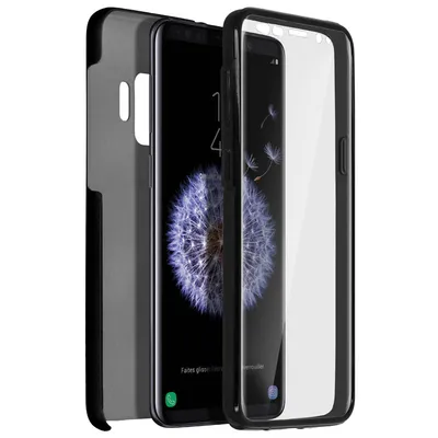 Avizar Double Black Silikonhülle für Samsung Galaxy S9