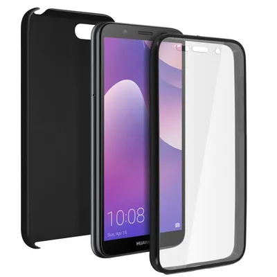 Avizar Double Black Silikonhülle für Honor 7S/Huawei Y5 2018