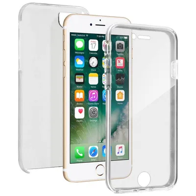 Avizar Doppelte transparente Hülle für iPhone 7/8
