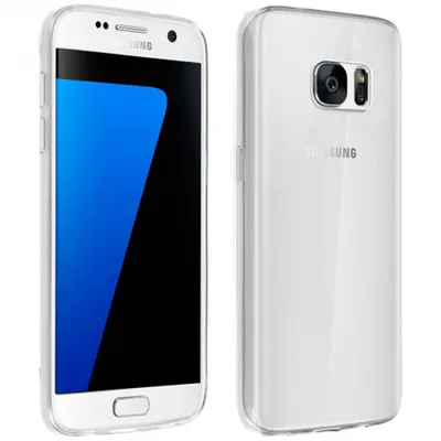 Avizar Transparente, ultradünne, flexible Silikon-Schutzhülle für Samsung Galaxy S7