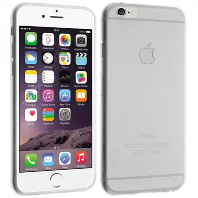 Avizar Ultradünne transparente flexible Silikon-Schutzhülle für iPhone 6 / iPhone 6S