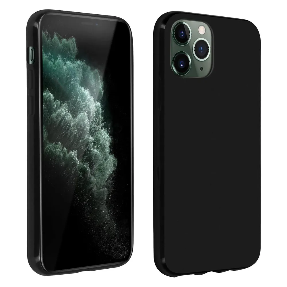 Avizar Gelhülle, Backcover für Apple iPhone 11 Pro, frosted case – Schwarz