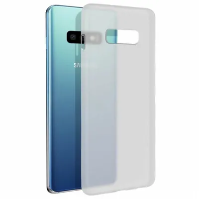 Avizar Matte Transparente Silikonhülle für Samsung Galaxy S10e