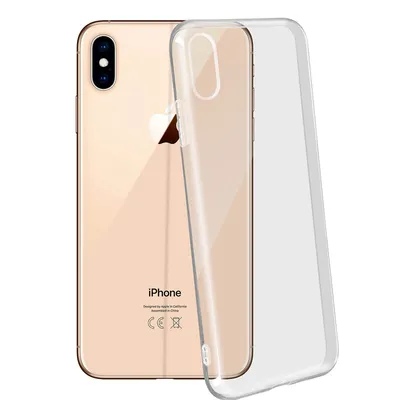 Avizar Ultratransparente, flexible Silikonhülle für Apple iPhone XS Max