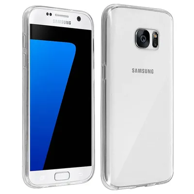 Avizar Ultradünne transparente Silikon-Schutzhülle für Samsung Galaxy S7