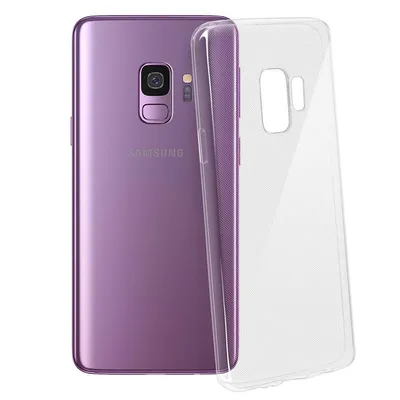 Avizar Transparente Silikonhülle für Samsung Galaxy S9