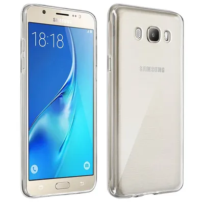 Avizar Ultradünne transparente Silikon-Schutzhülle für Samsung Galaxy J5 2016
