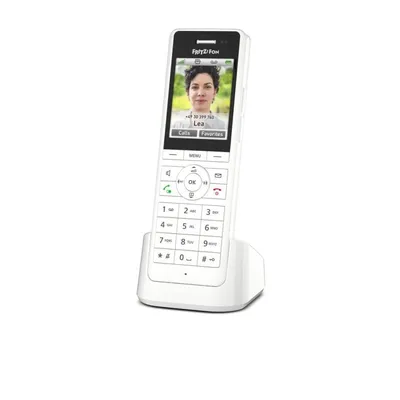 DECT Telefon Fritz!Fon X6 Weiß Kabelloses Terminal Lautsprecher