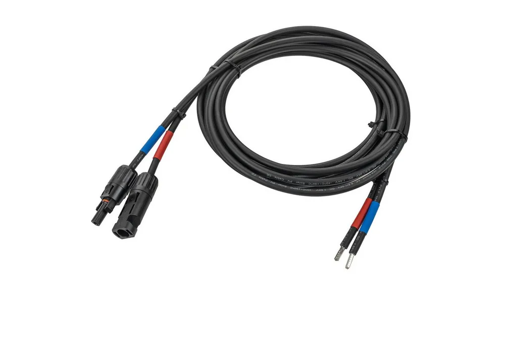 avoltik Batteriekabel Anschlusskabel Verbindungskabel 6mm² PV Solar Kabel Solarkabel, (300 cm), TÜV geprüft