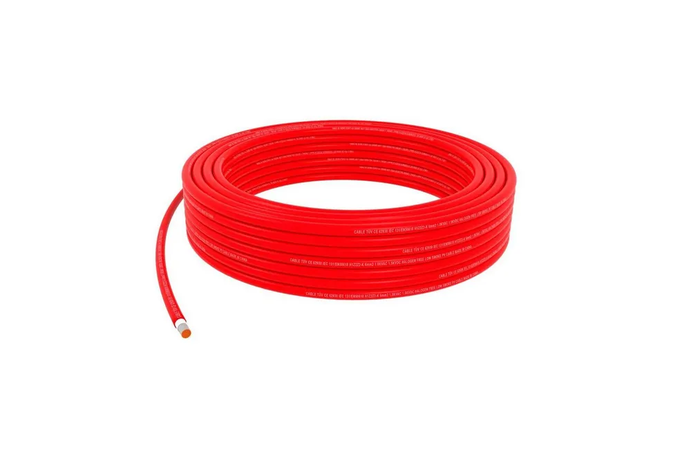 avoltik Solarkabel 6mm² Solarleitung PV Kabel Verbindungskabel 5m - 100m Solarkabel, (2500 cm), RoHS-Konform , Schutzklasse: IP67