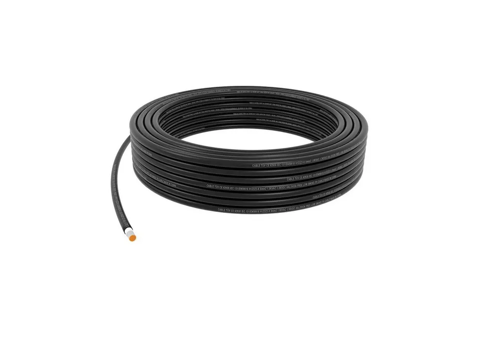avoltik Solarkabel 6mm² Solarleitung PV Kabel Verbindungskabel 5m - 100m Solarkabel, (5000 cm), RoHS-Konform , Schutzklasse: IP67