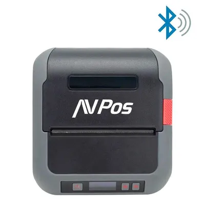 Thermobondrucker tragbar Bluetooth AVPos MLP900B mit OLED-Display und 2500mAh Akku