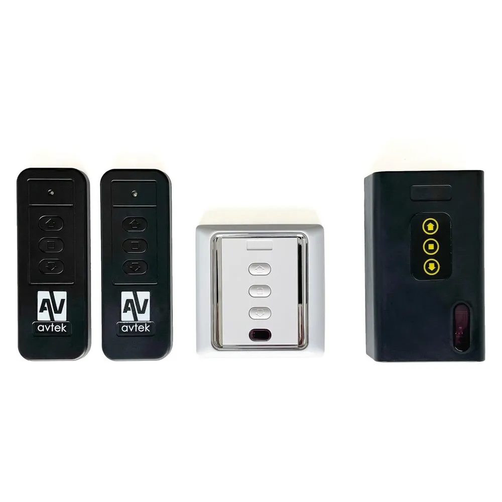 Avtek RF / IR / 12V Triggermodul für Electric Bildschirme (Universal Fernbedienung