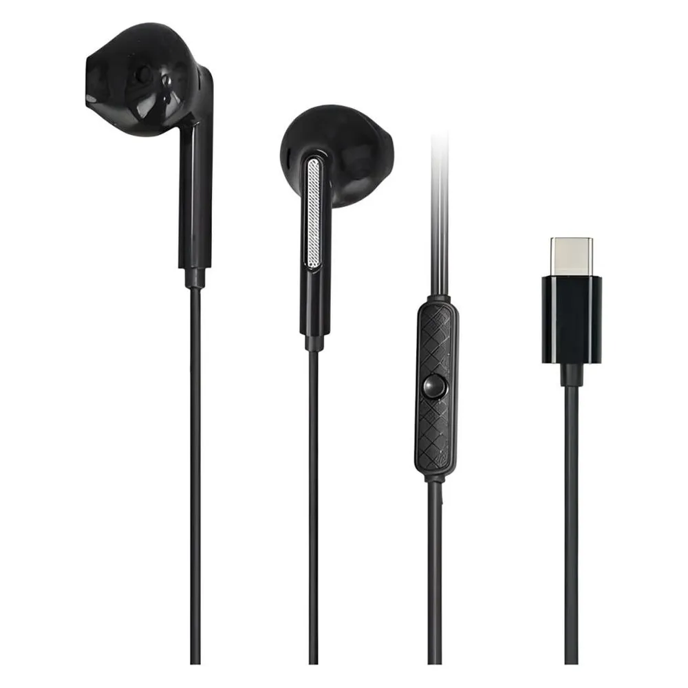 Awei słuchawki stereo PC-7T USB-C 1.2m czarny/black