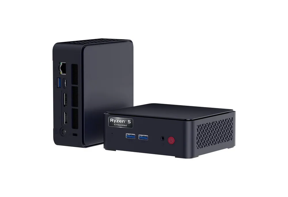 AWOW AWOW AK12 Mini-PC Ryzen 5 R2514, 16/512 GB, Dual 4K, WiFi 5 All-in-One PC (16 GB SSD)