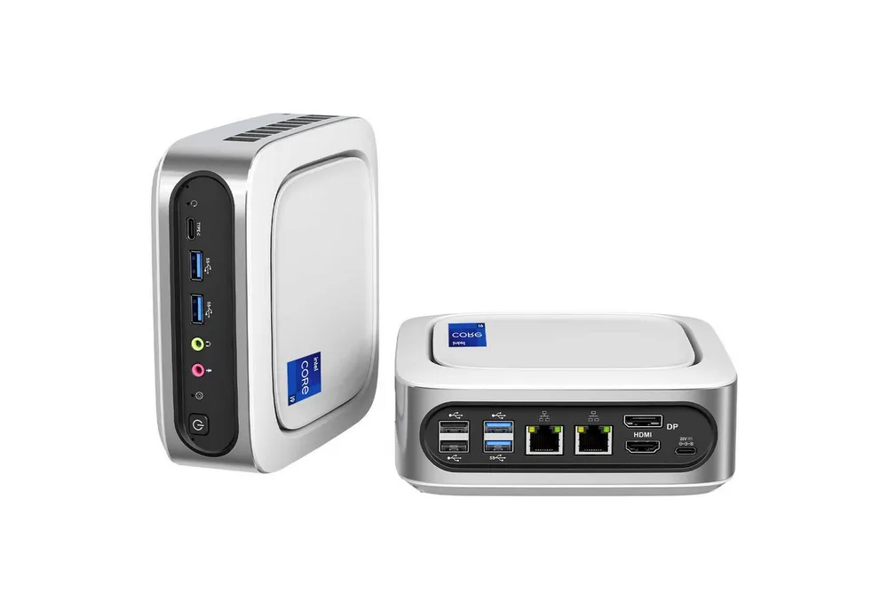AWOW i9 PC Intel i9-11900H, 16/32GB RAM, 512G/1T SSD, WiFi 6, Dual 2,5G LAN Mini-PC (Intel Core i9 11900H, Intel UHD Graphics der 11. Generation, 16 GB RAM, 1024 GB SSD, Lüfter, Dual 2.5G LAN WiFi6 Windows 11 Pro)