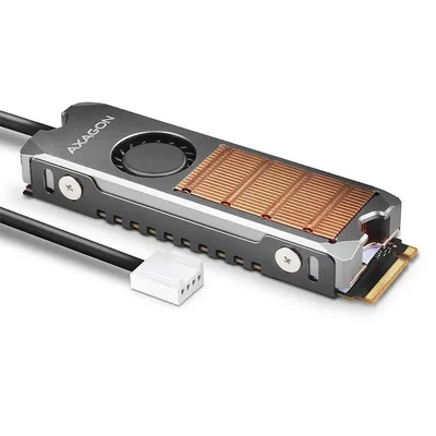 Axagon Clr-m2fan Kühlkörper für M.2 2280 SSD