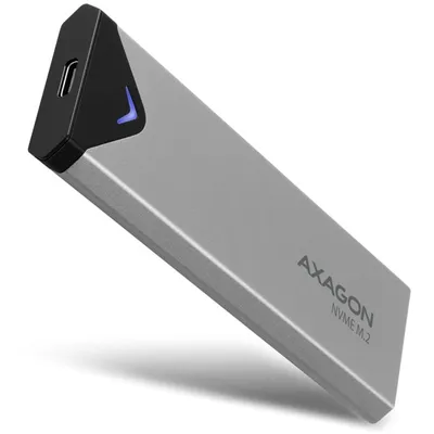 Axagon Eem2-ug2 Externe Box für M.2/nvme/ssd USB-c 3.2 Gen2 Silber