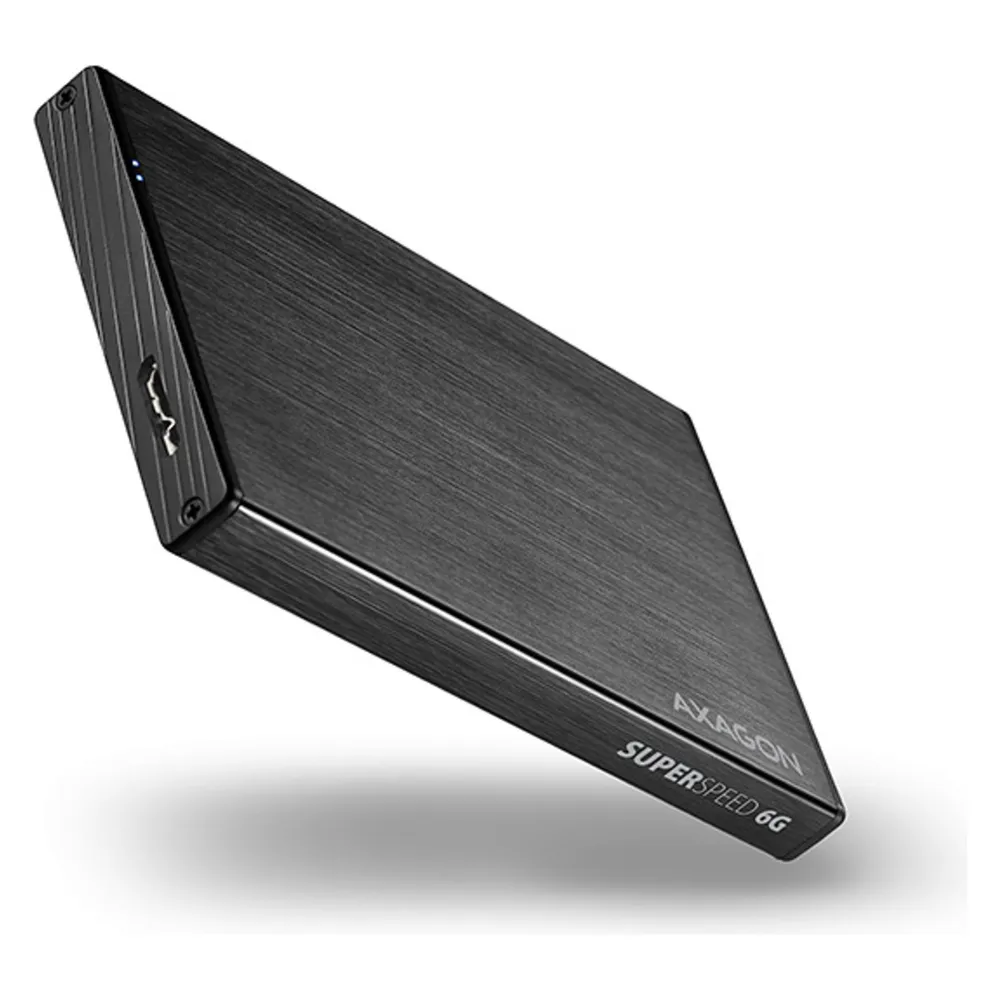 Axagon EE25-XA6 Externes Aluminiumgehäuse, USB 3.2 GEN 1 SATA 6G 2,5"