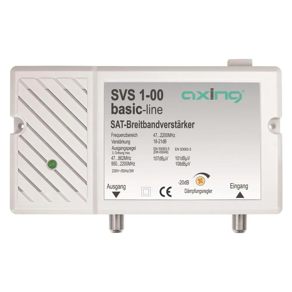 AV-Receiver Axing SVS 1-00 3 W 0.047-0.826 GHz