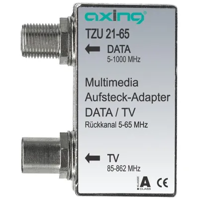 Kabelkombinator Axing TZU 21-65 5-1006 MHz Anschlüsse F/IEC